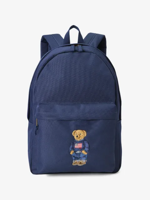 POLO RALPH LAUREN KIDS embroidered-logo backpack