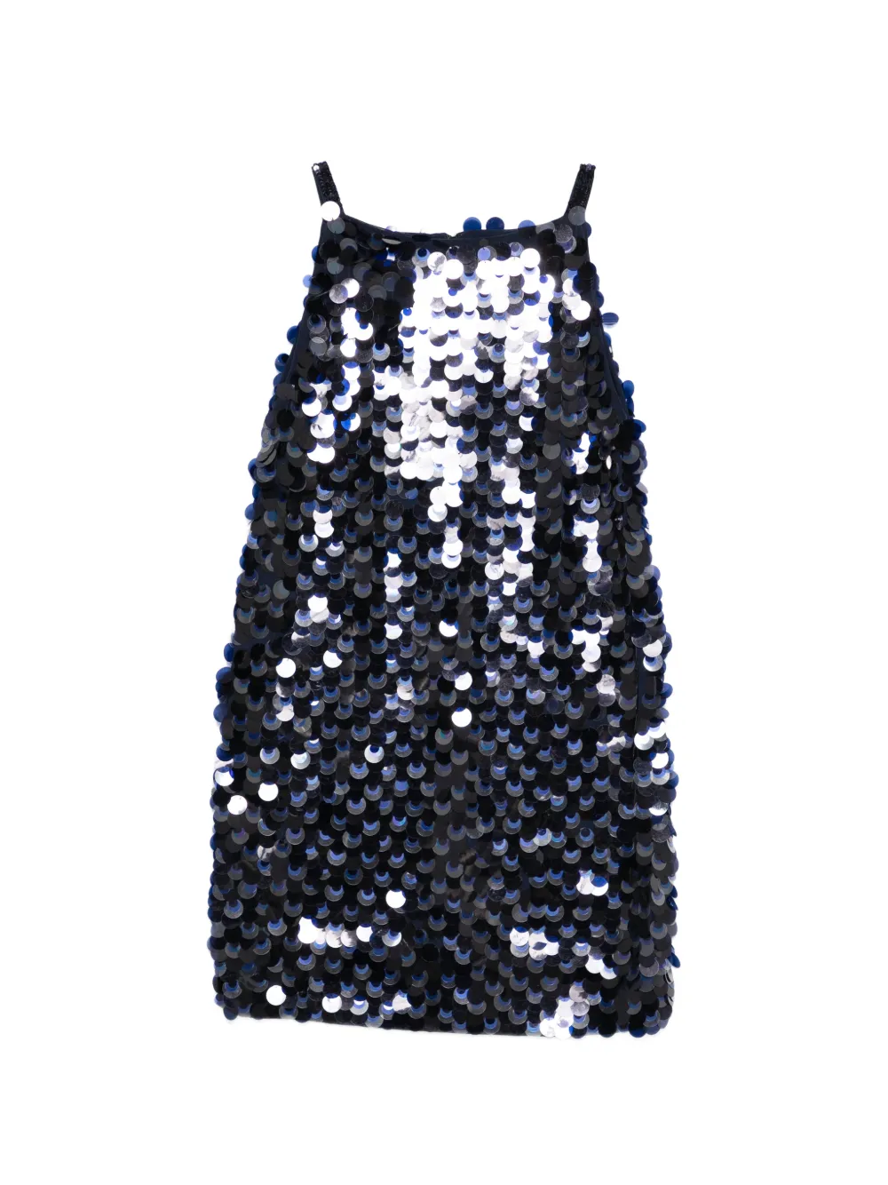 P.A.R.O.S.H. sequin-embellished mini dress - Blue
