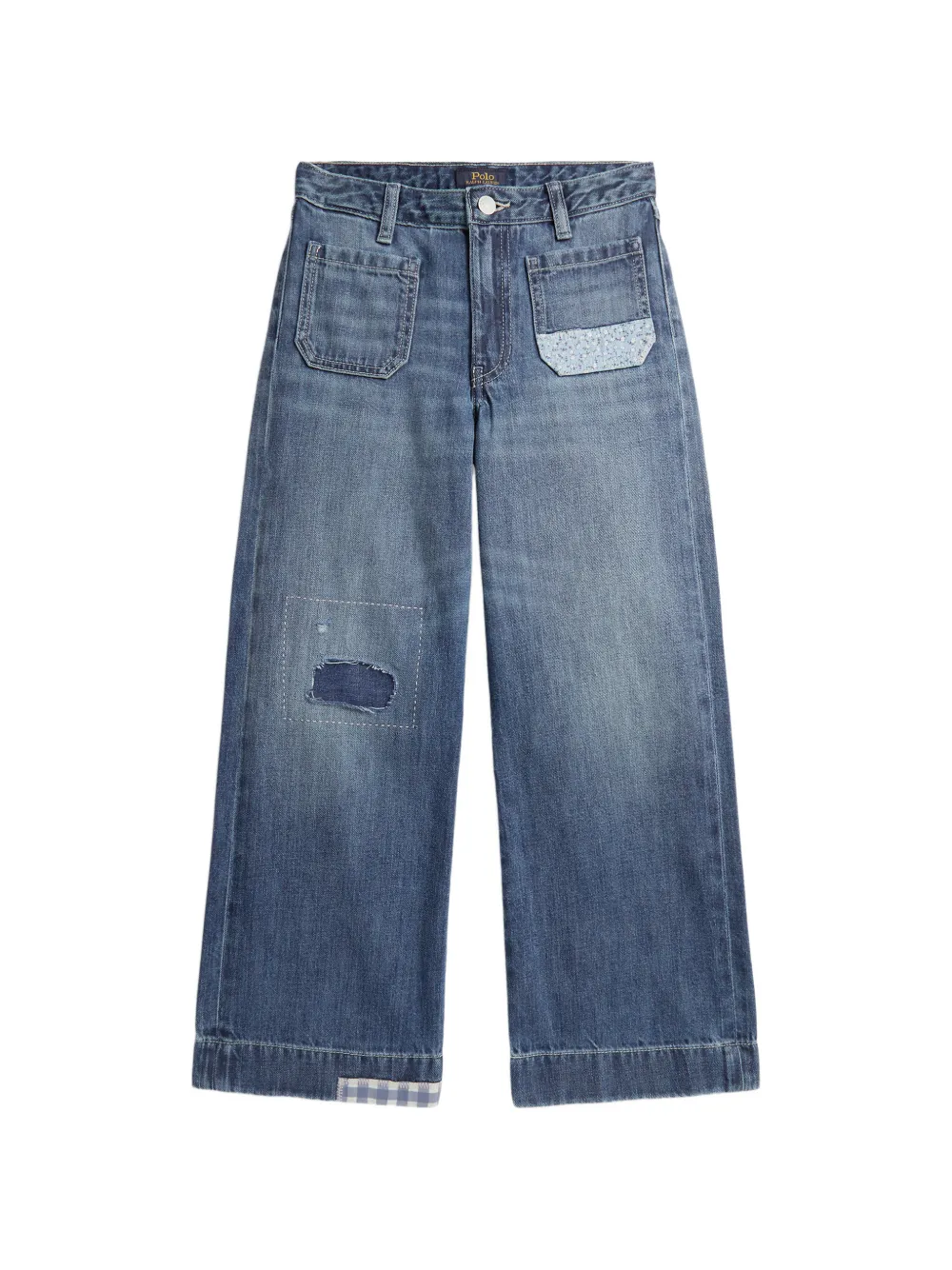 POLO RALPH LAUREN KIDS Jeans con passanti per cintura - Blu