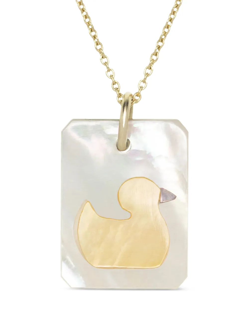 Aliita duck pendant necklace - Oro