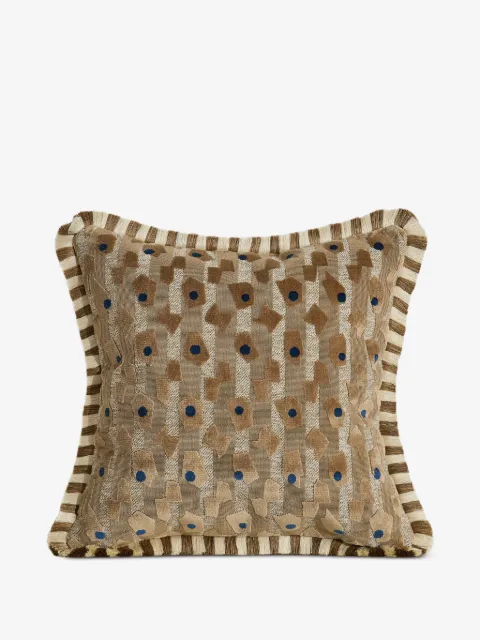 Soho Home Jeremiah geometric-pattern cushion