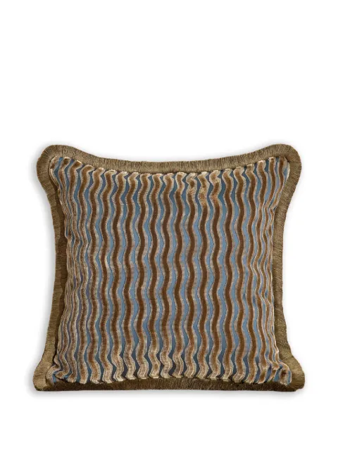 Soho Home Teuser fringed square cushion