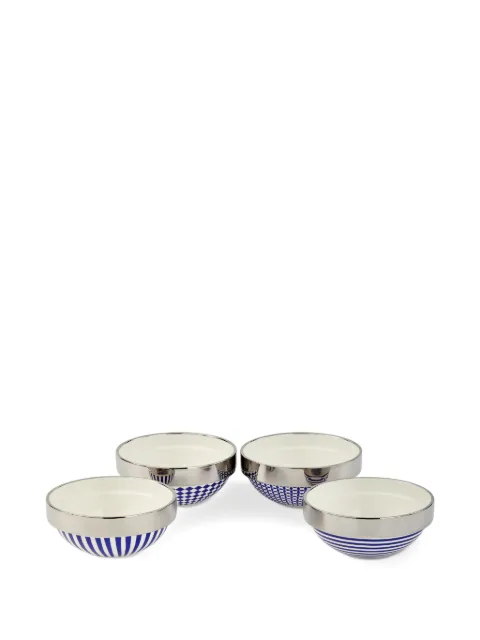 POLSPOTTEN geometric-patterns bowls (set of four)