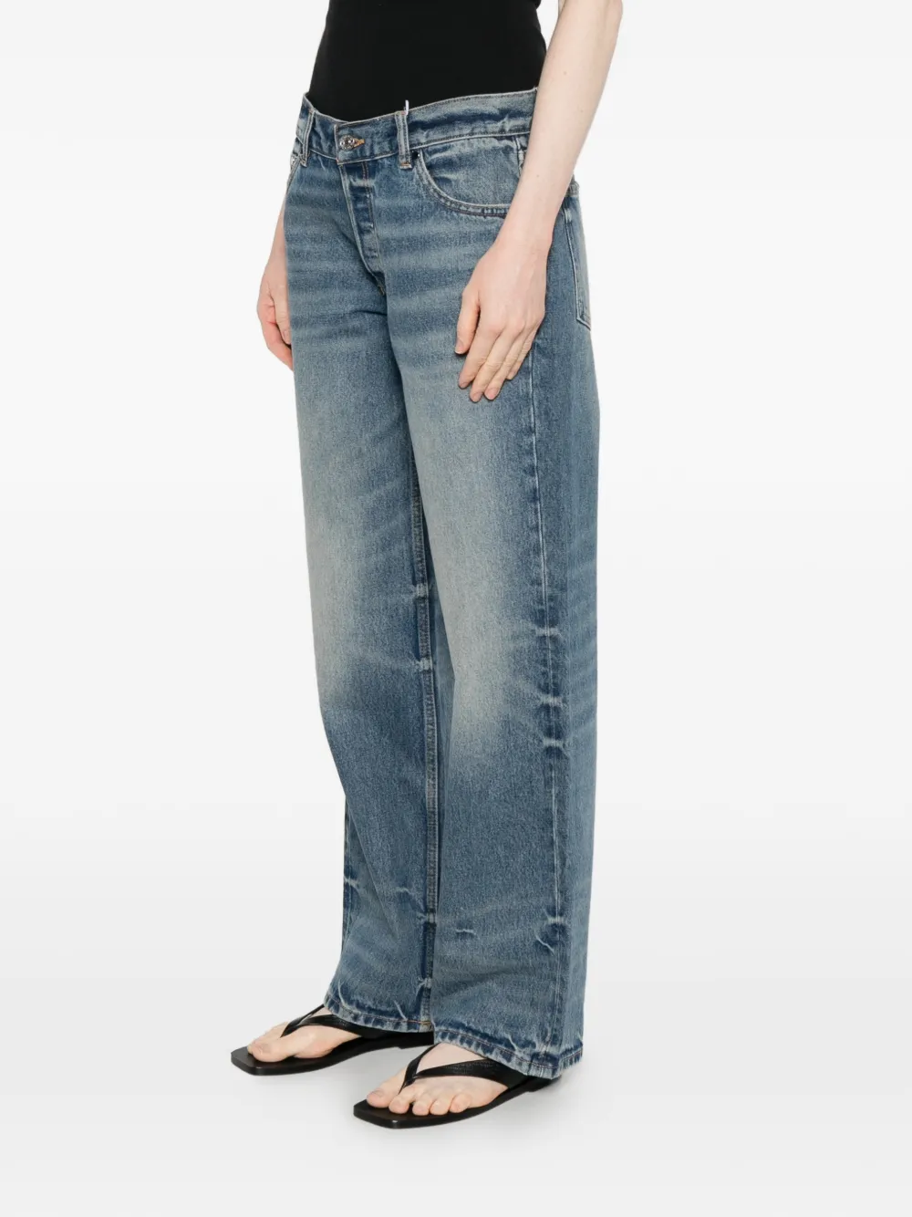  Eb Denim Vaqueros Tommy De Talle Bajo - Azul 