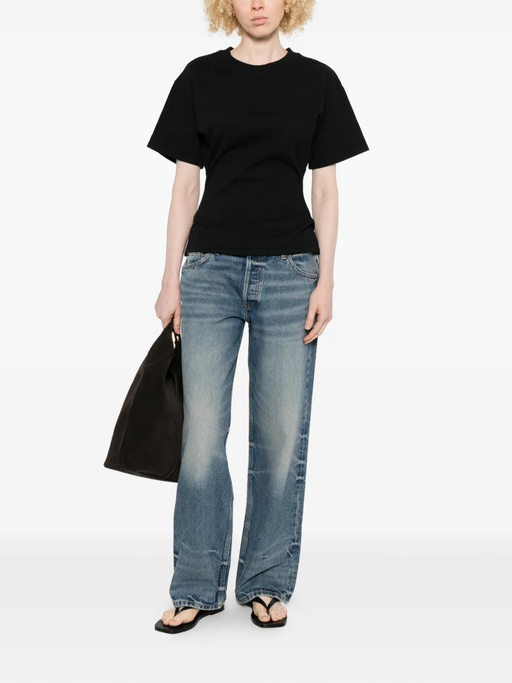  Eb Denim Vaqueros Tommy De Talle Bajo - Azul 