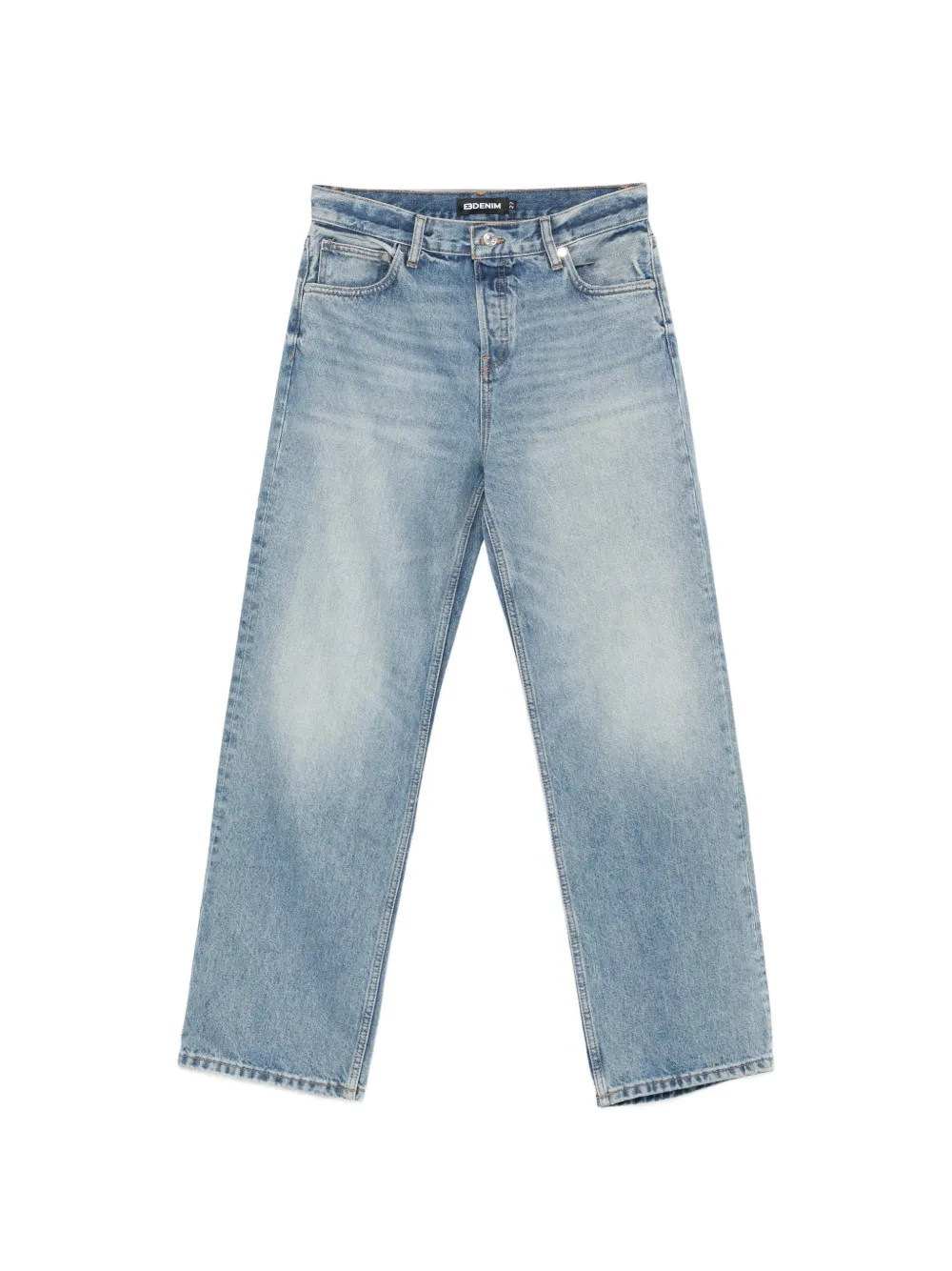 EB Denim five-pocket baggy jeans - Blau