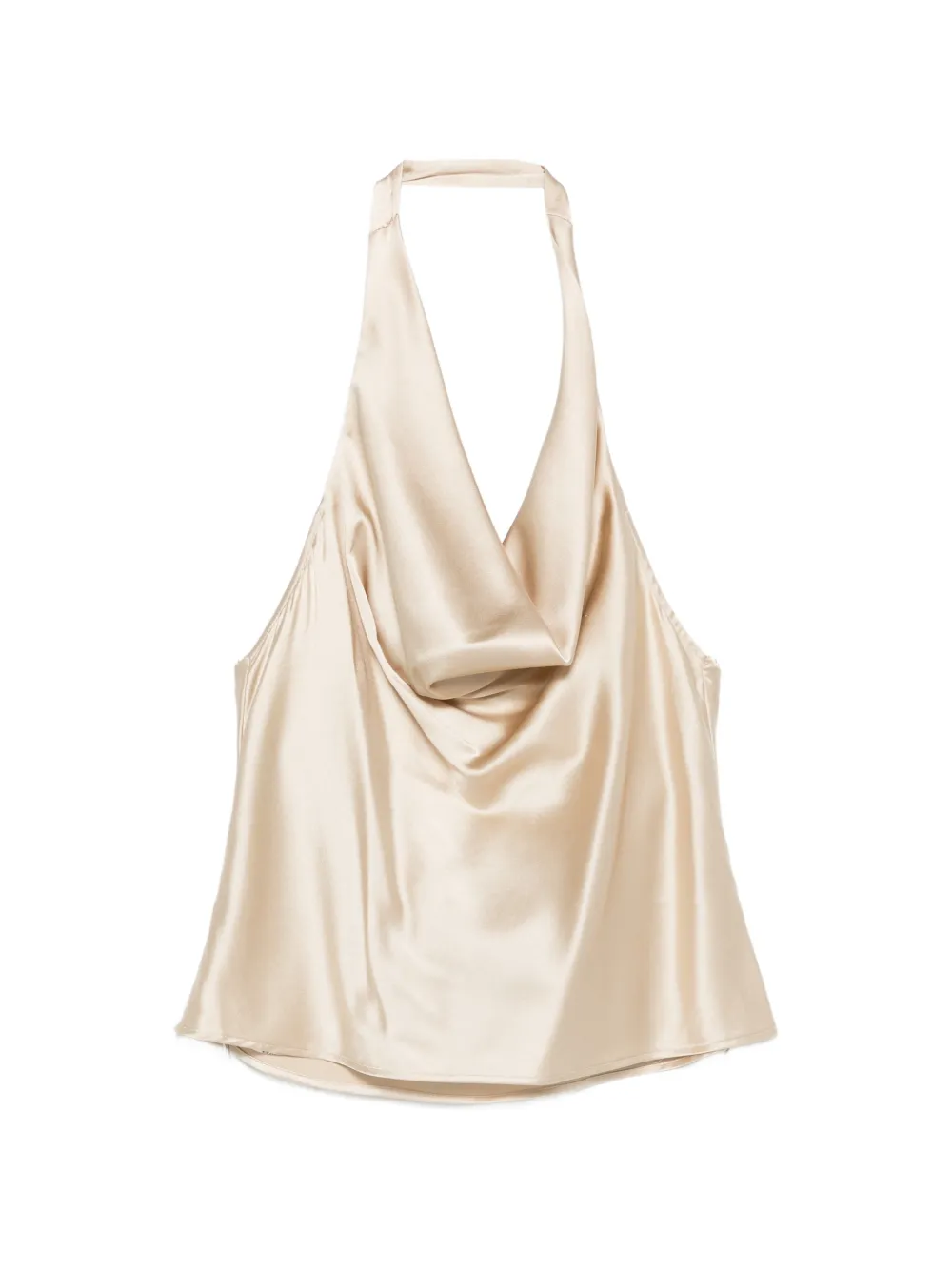 EB Denim Cassia halterneck blouse - Toni neutri