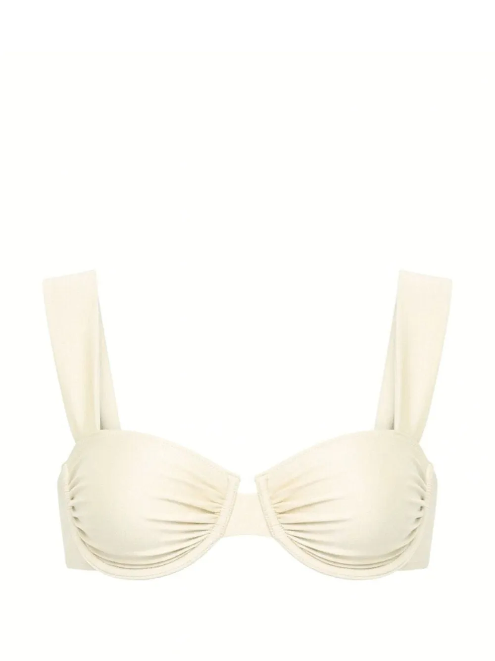 MONTCE x Elsa Hosk Bella adjustable-strap bikini top - Toni neutri