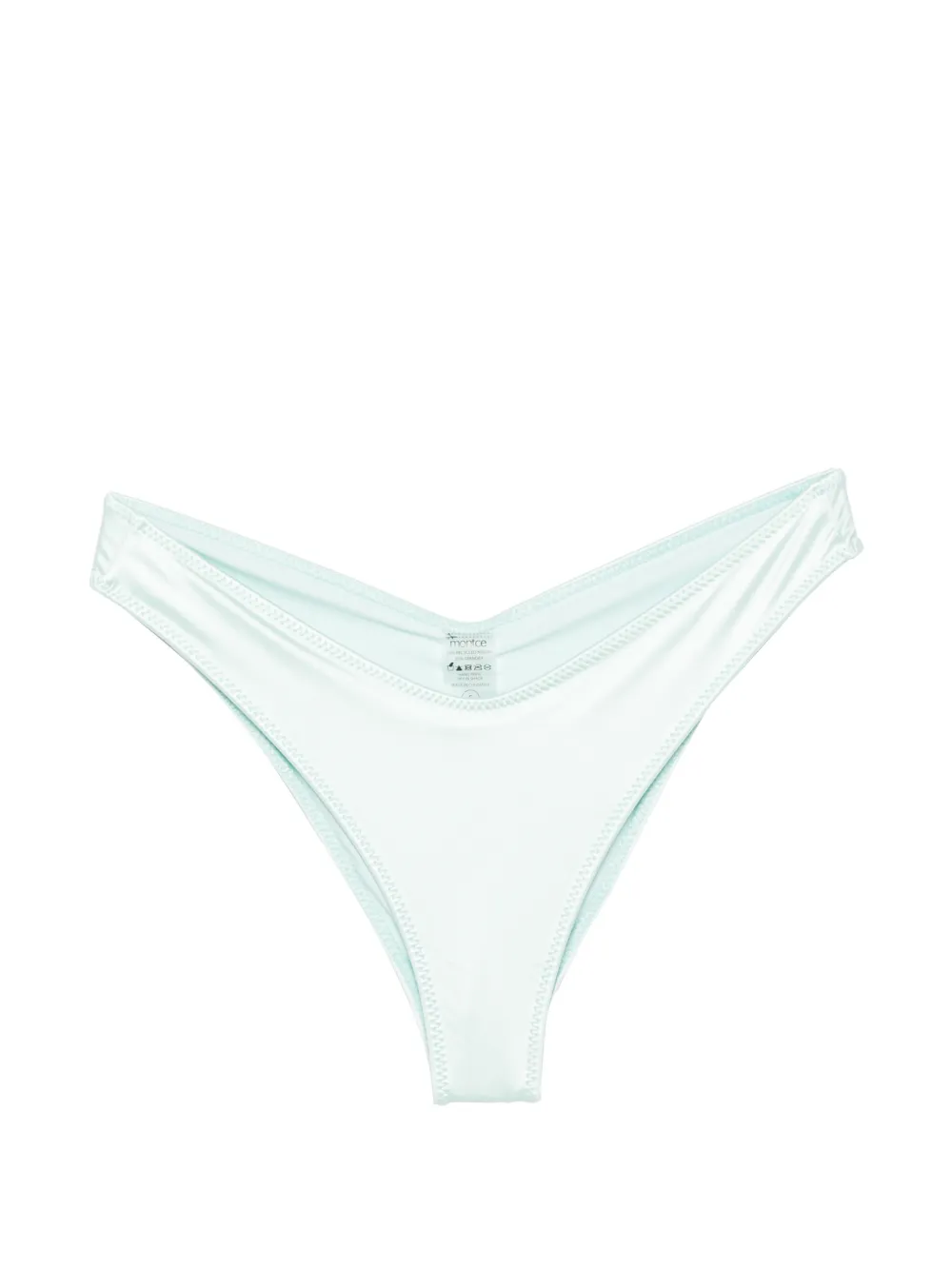 MONTCE x Elsa Hosk Lulu ruched bikini bottoms - Blu