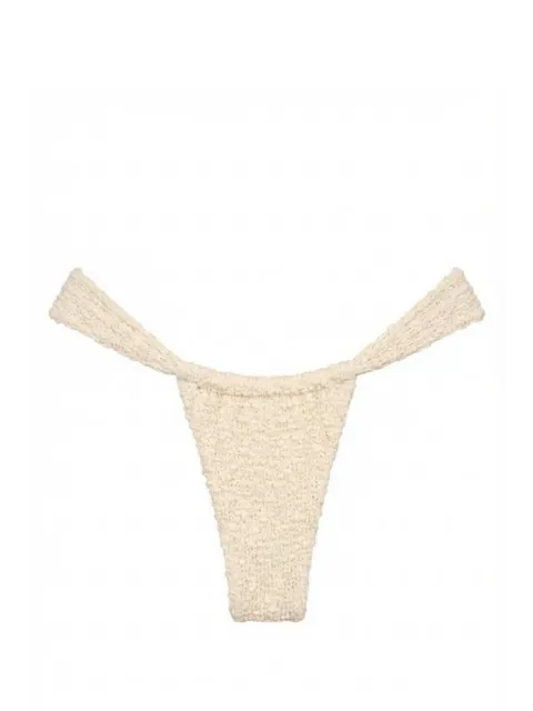 MONTCE textured gathered bikini bottoms