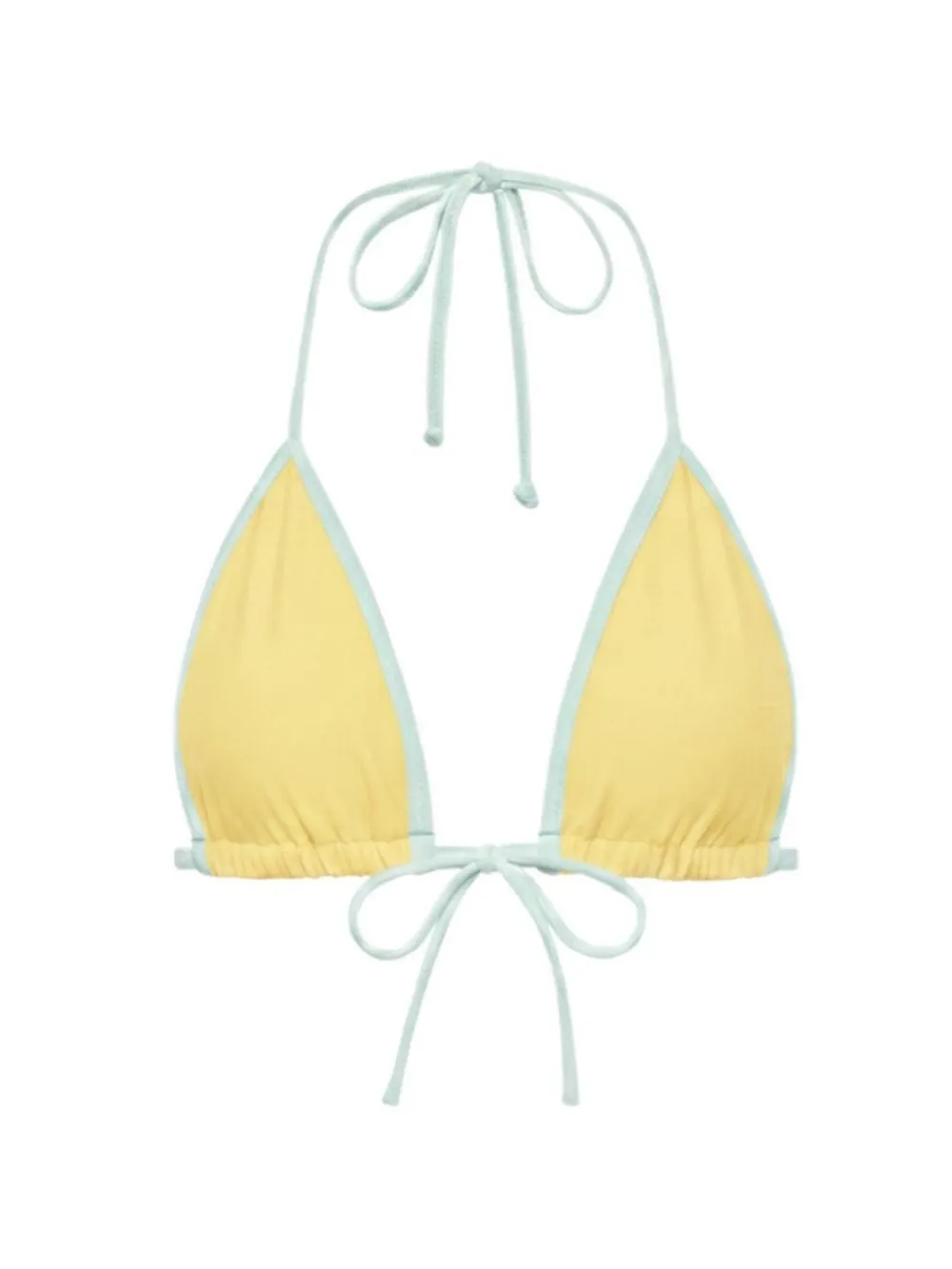 MONTCE Emma triangle bikini top - Blu