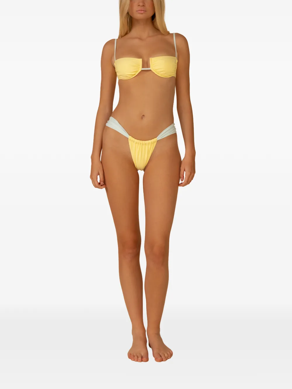  Montce X Elsa Hosk Slip Bikini Sandra - Giallo 