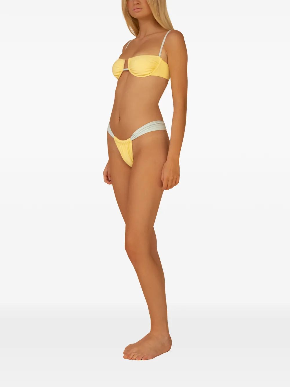  Montce X Elsa Hosk Slip Bikini Sandra - Giallo 