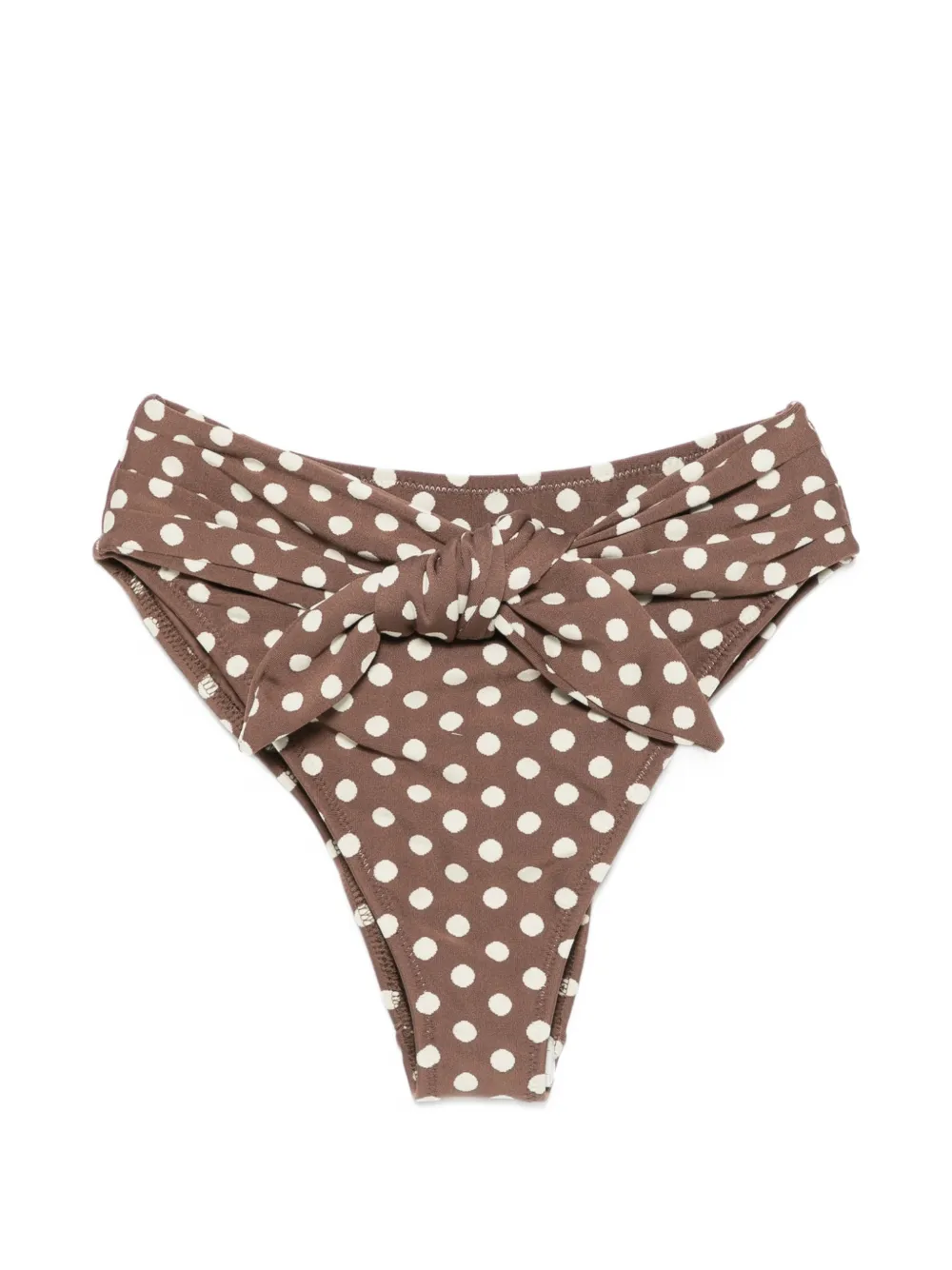 MONTCE Vivian Paula polka-dot Paula bikini bottoms - Marrone