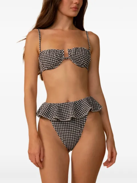 MONTCE Tamarindo ruffled bikini bottoms