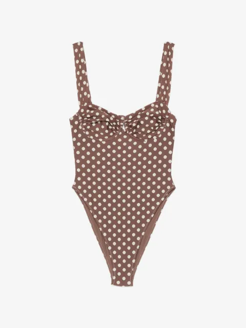 MONTCE Vivian Bella polka dot swimsuit
