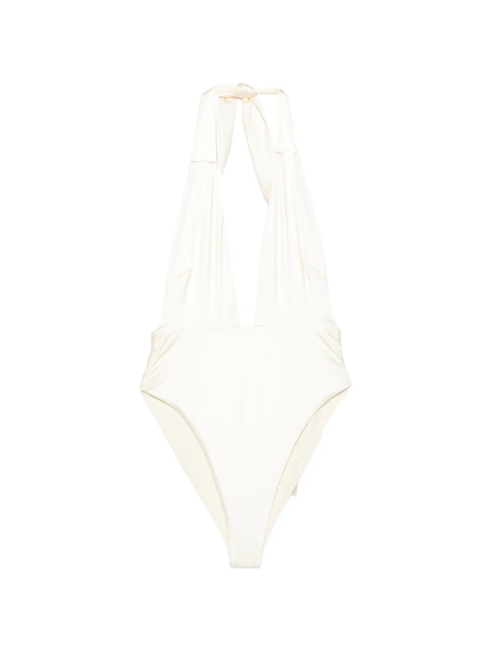 MONTCE Tropez halterneck swimsuit - Nude