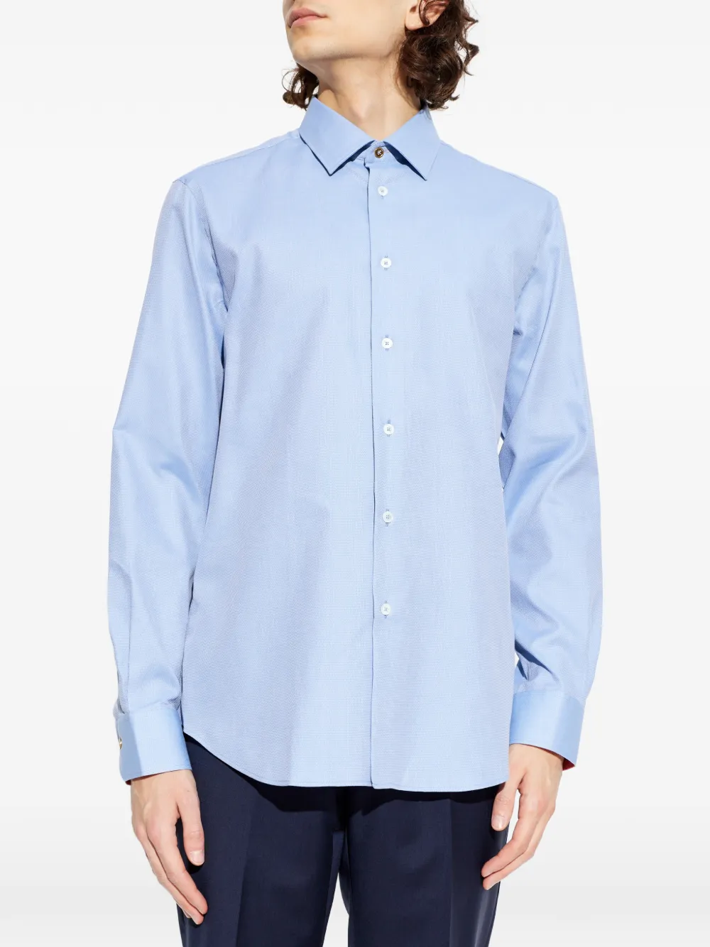 Paul Smith Overhemd met knopen Blauw
