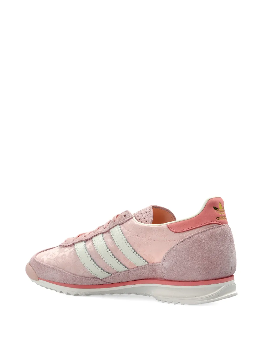 adidas Satijnen sneakers met jacquard Roze