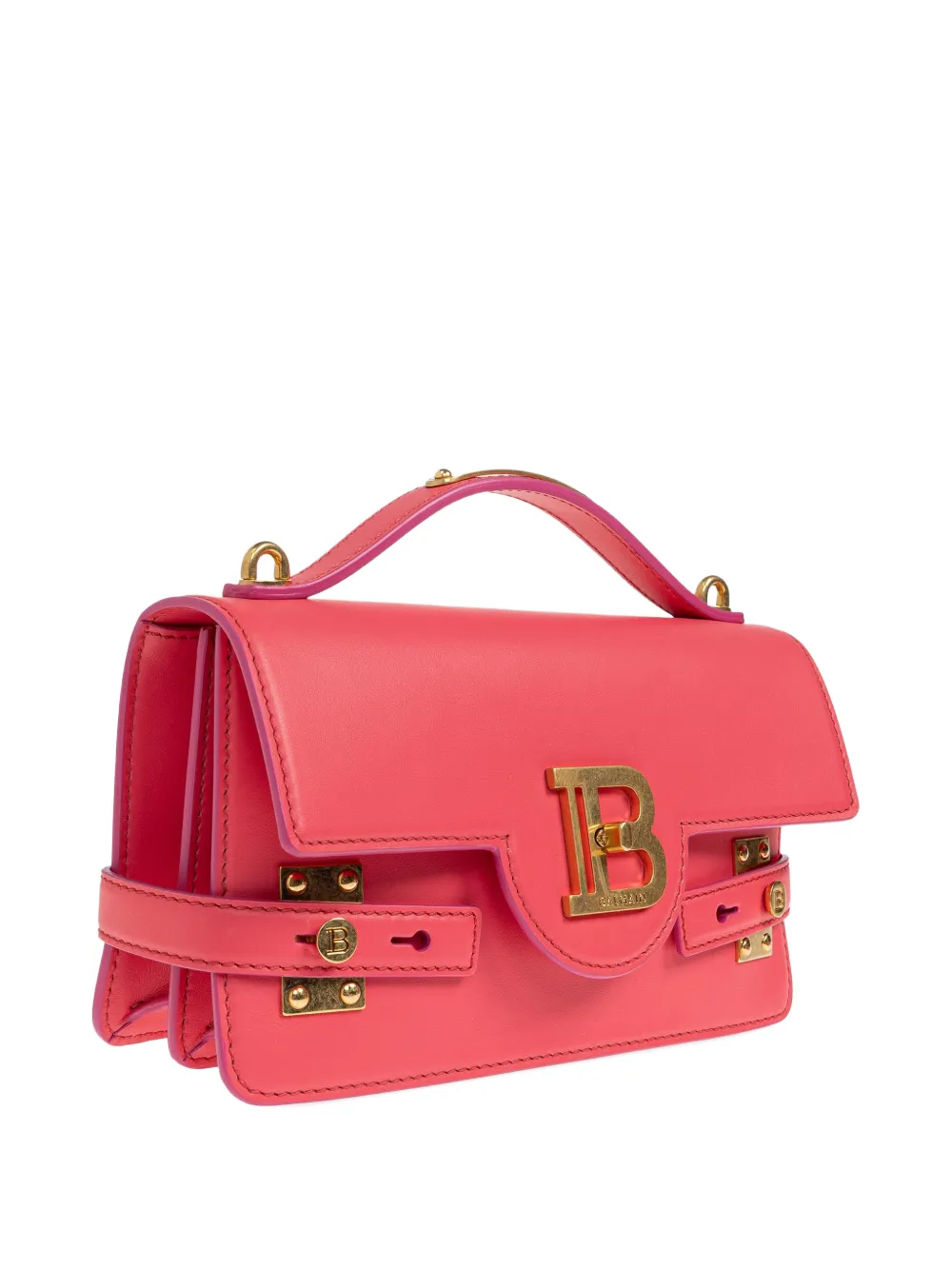 24 B-Buzz logo-detail leather cross body bag