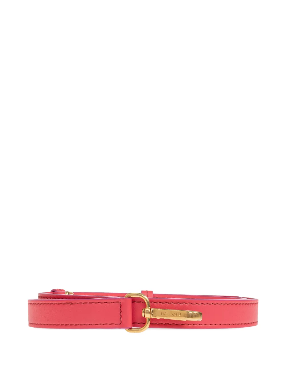 24 B-Buzz logo-detail leather cross body bag