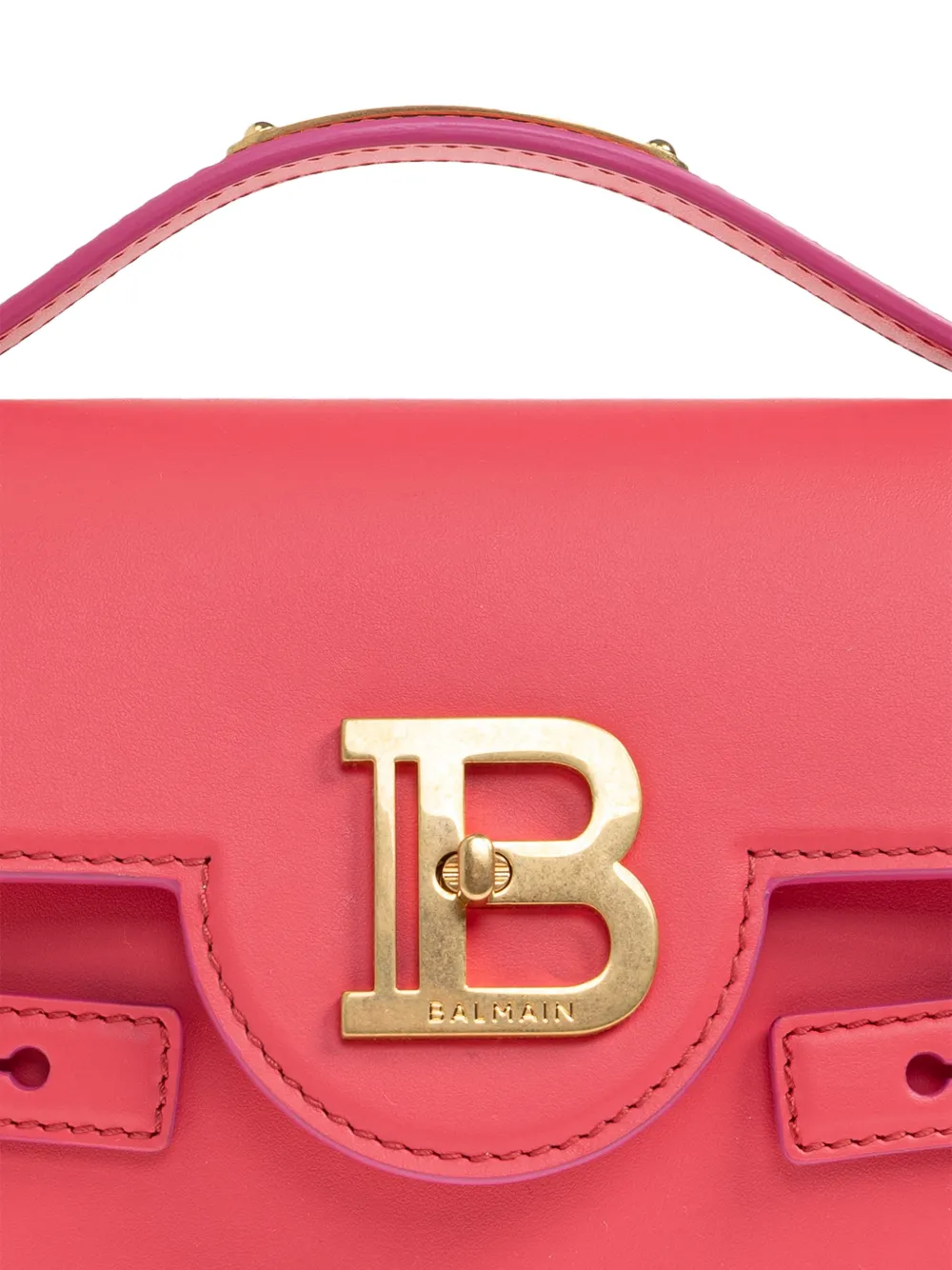 24 B-Buzz logo-detail leather cross body bag