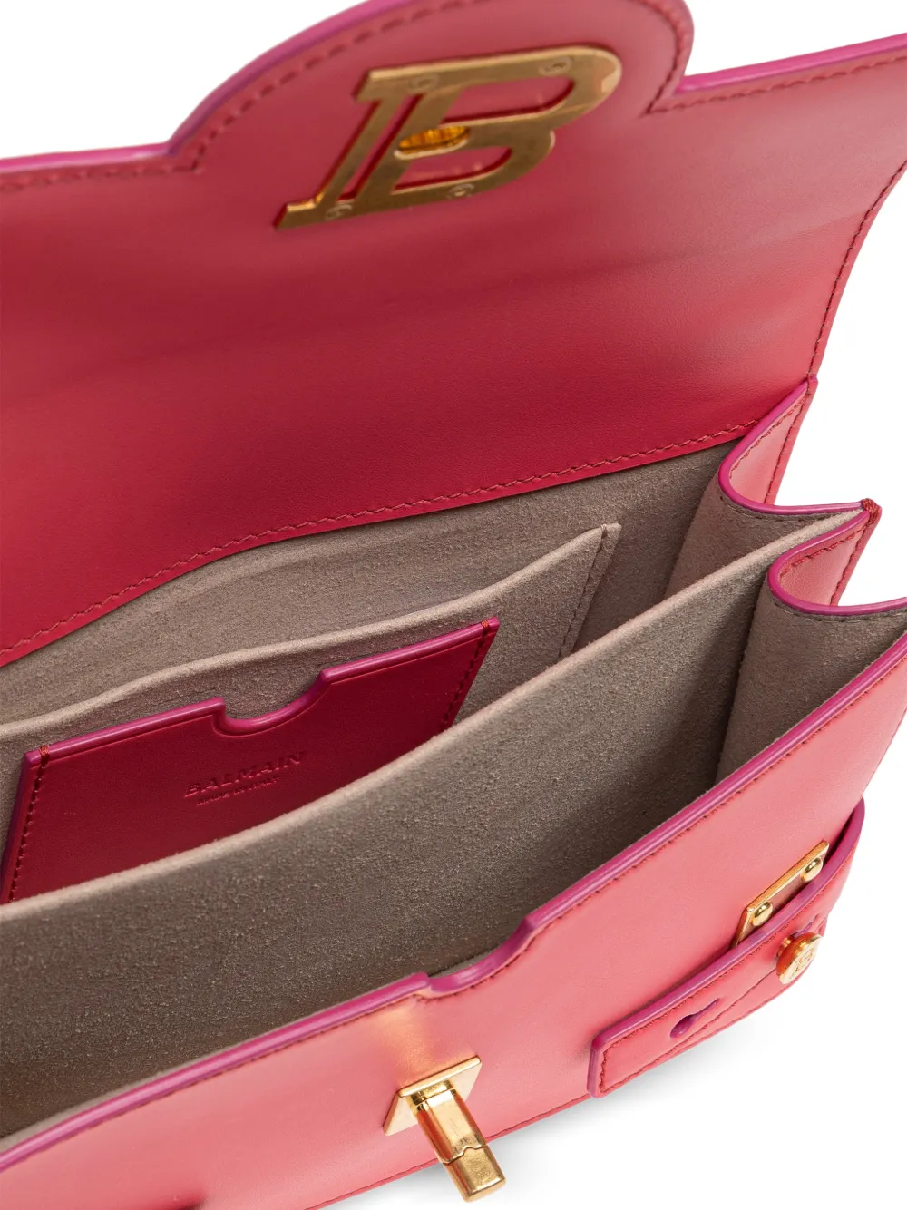 24 B-Buzz logo-detail leather cross body bag
