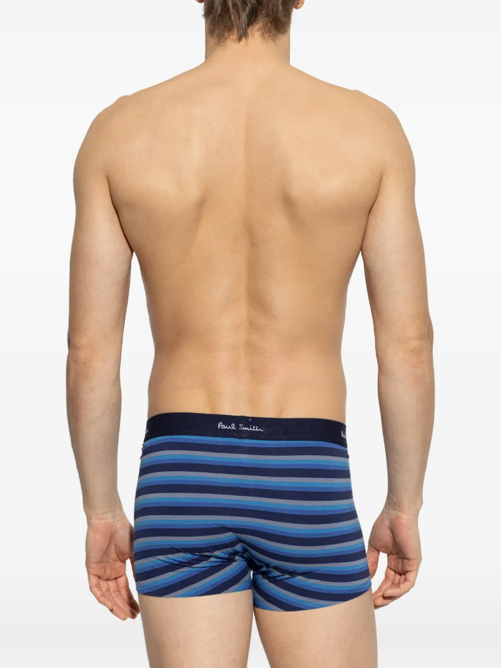  Paul Smith Patterned Boxers (set Of Five) - Blue 