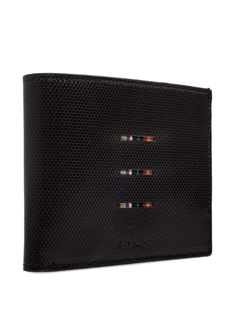  Paul Smith Textured Stripe Wallet - Brown 