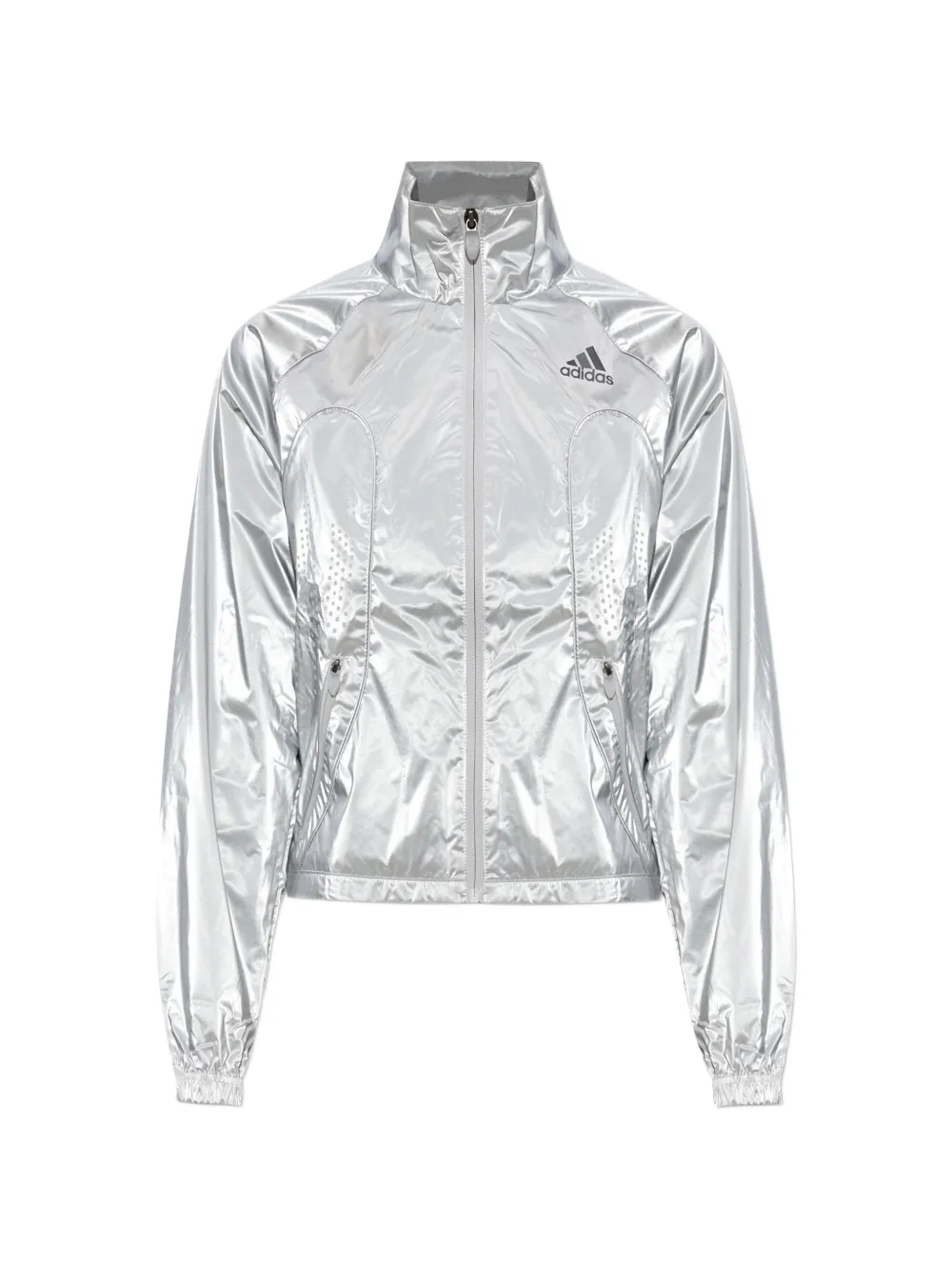 adidas F50 zip-fastening jacket - Argento