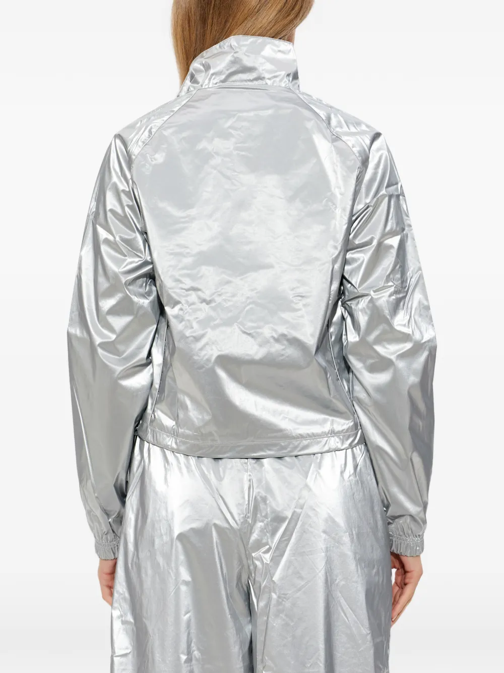 adidas F50 jack met ritssluiting Zilver