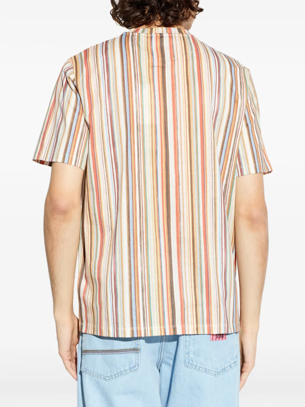 Striped Short-Sleeves T-Shirt