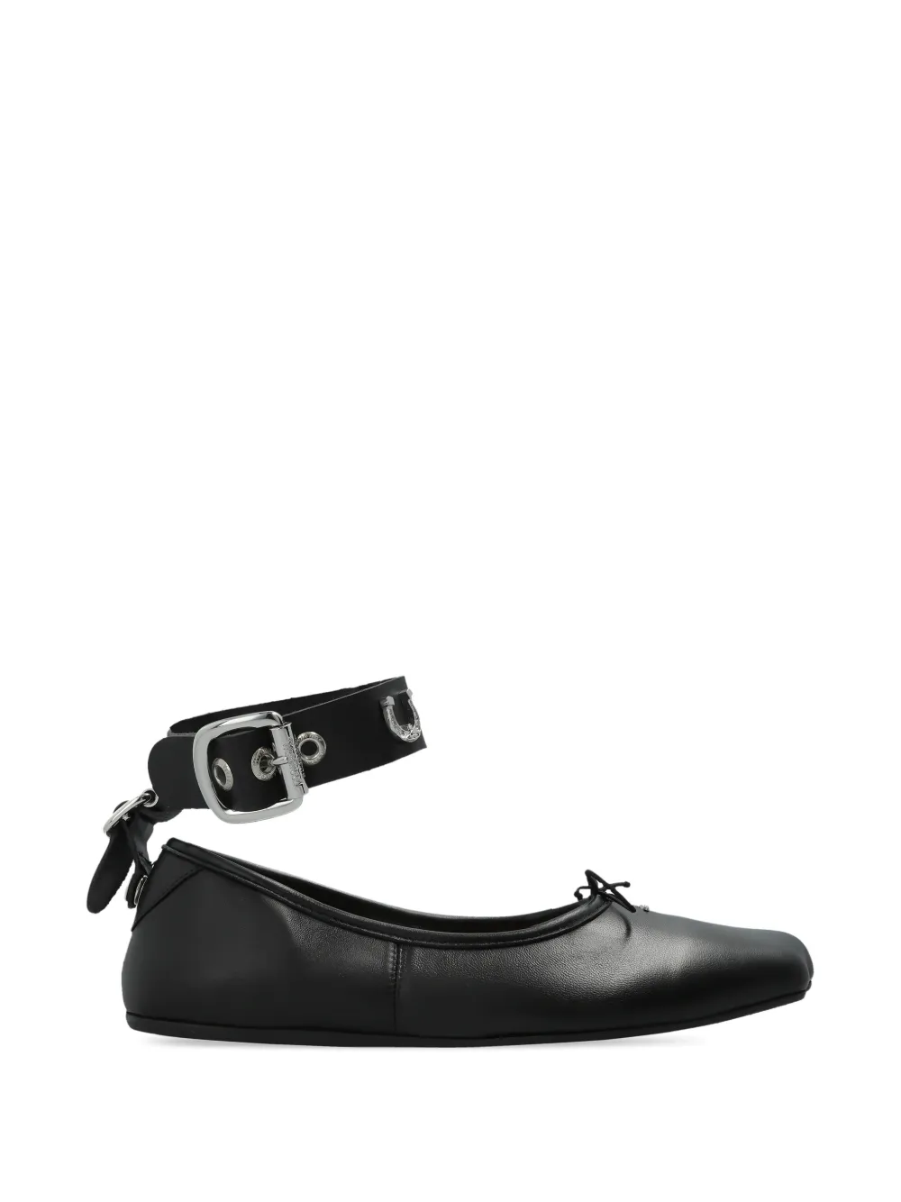 Vivienne Westwood Bardot ankle-strap ballet flats - Nero