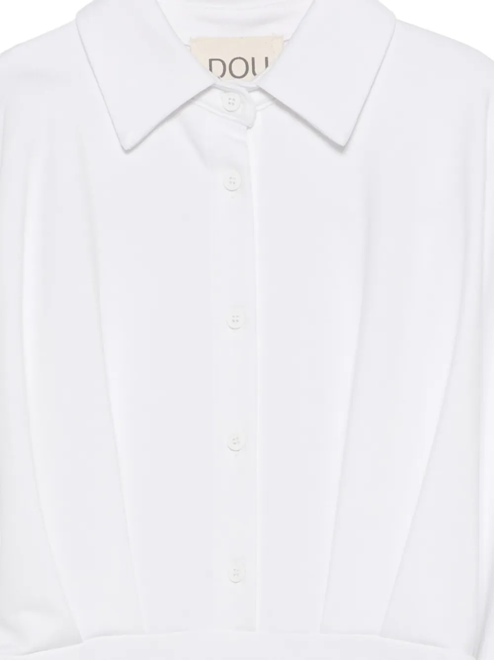 Douuod Kids Buttoned Dress - White 