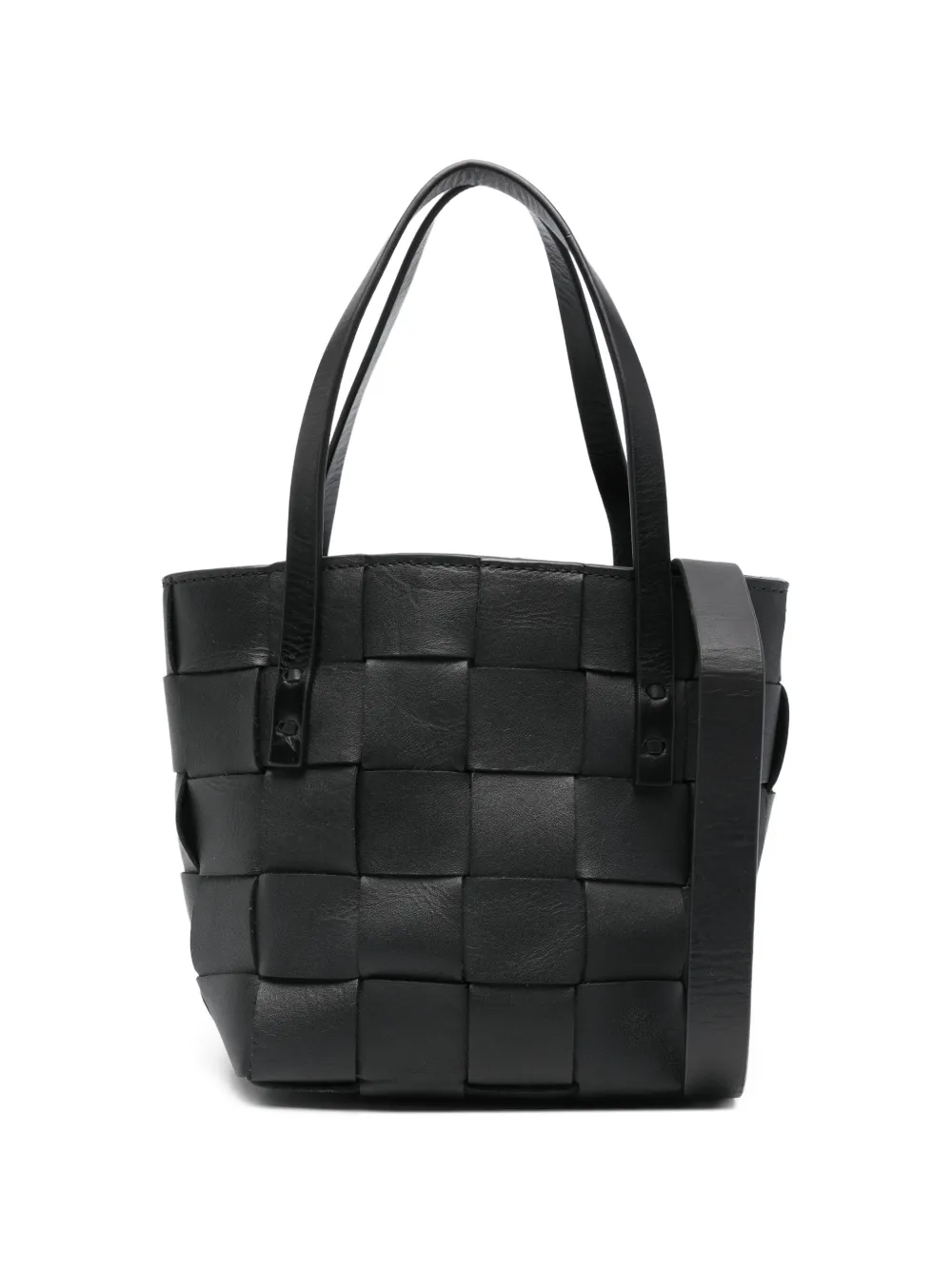 P.A.R.O.S.H. leather tote bag - Nero