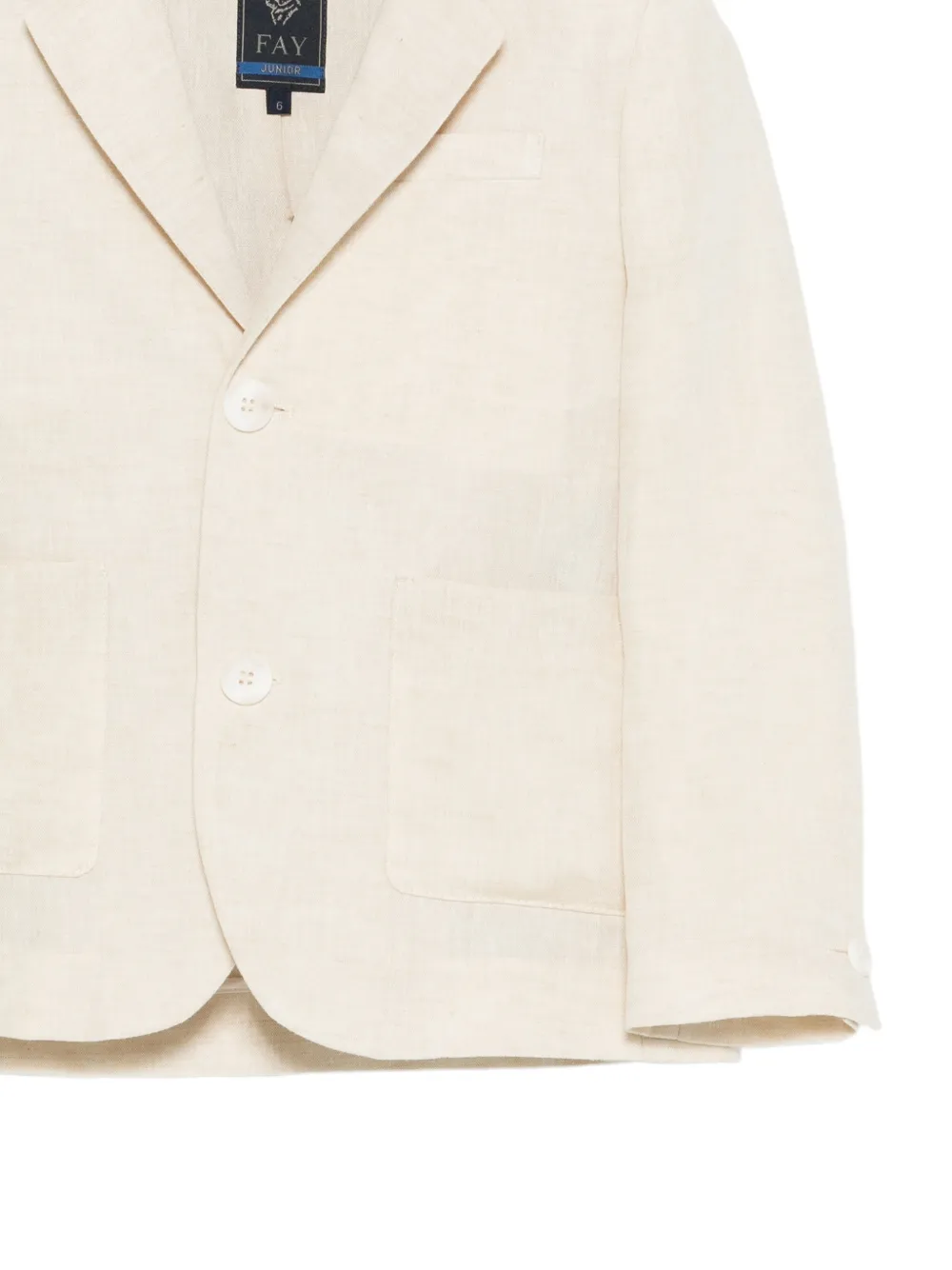  Fay Kids Pocket Jacket - Neutrals 