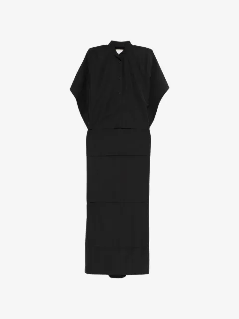 LITKOVSKA button-fastening midi dress