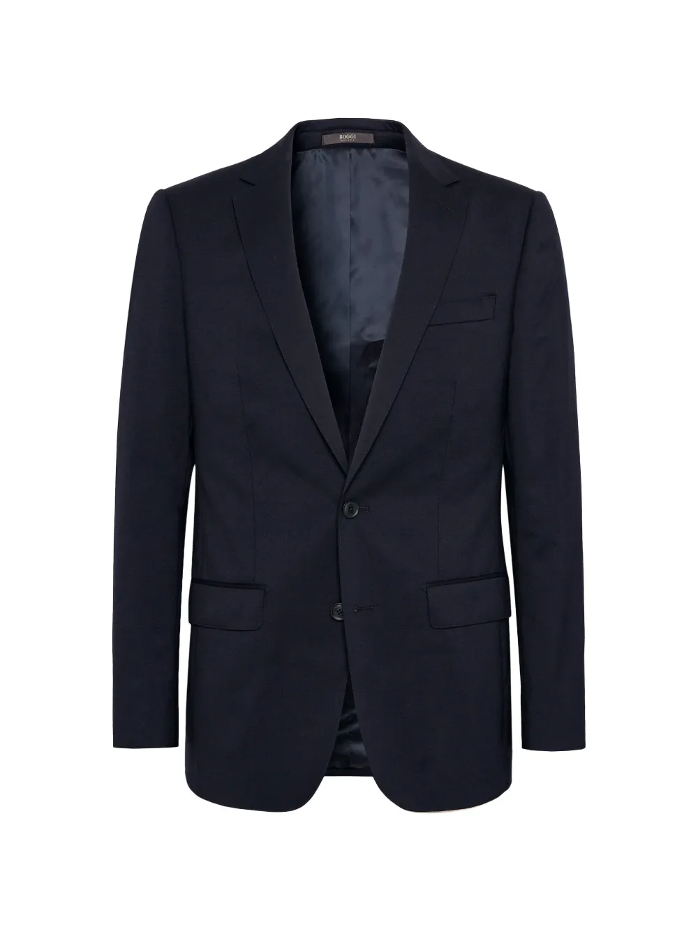 Boggi Milano Gestrickte Wolljacke - Blau