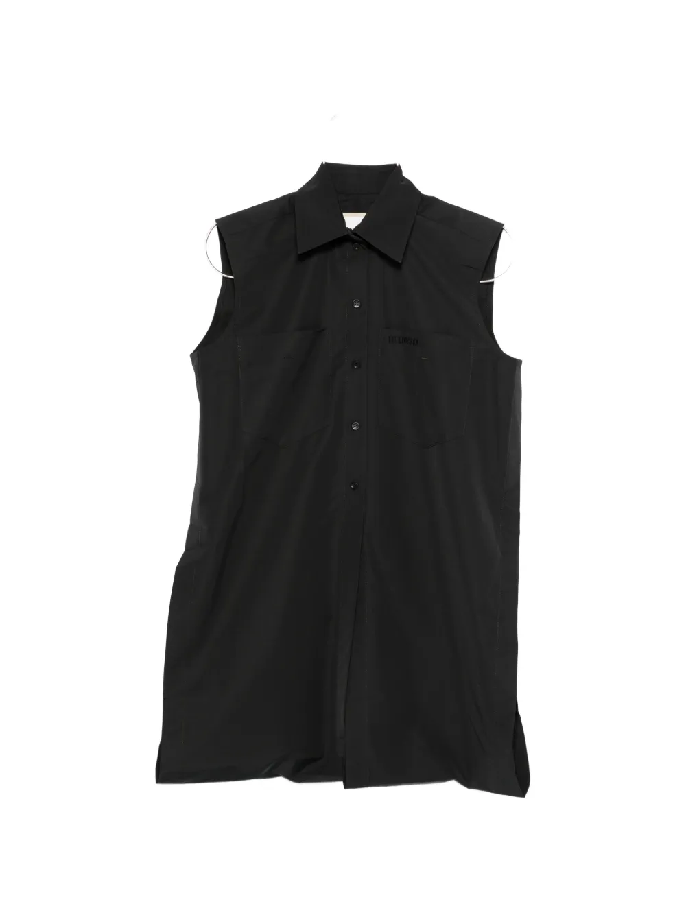 LITKOVSKA collared pocket shirt - Nero