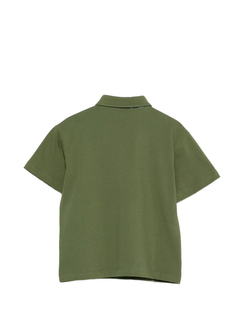 ETRO KIDS Pegasus poloshirt met applicatie Groen