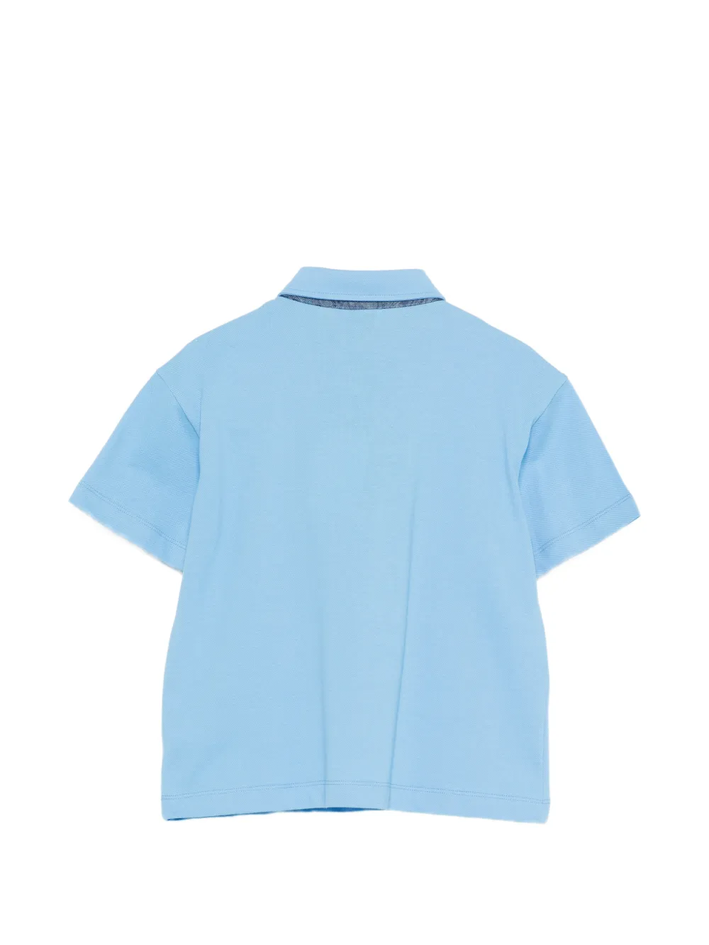 ETRO KIDS Poloshirt met Pegasus-applicatie Blauw