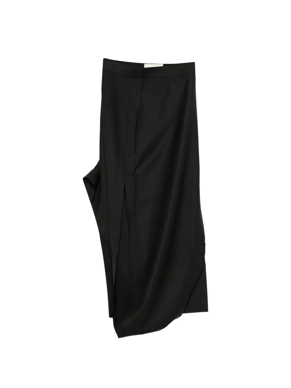 LITKOVSKA slit midi skirt - Nero