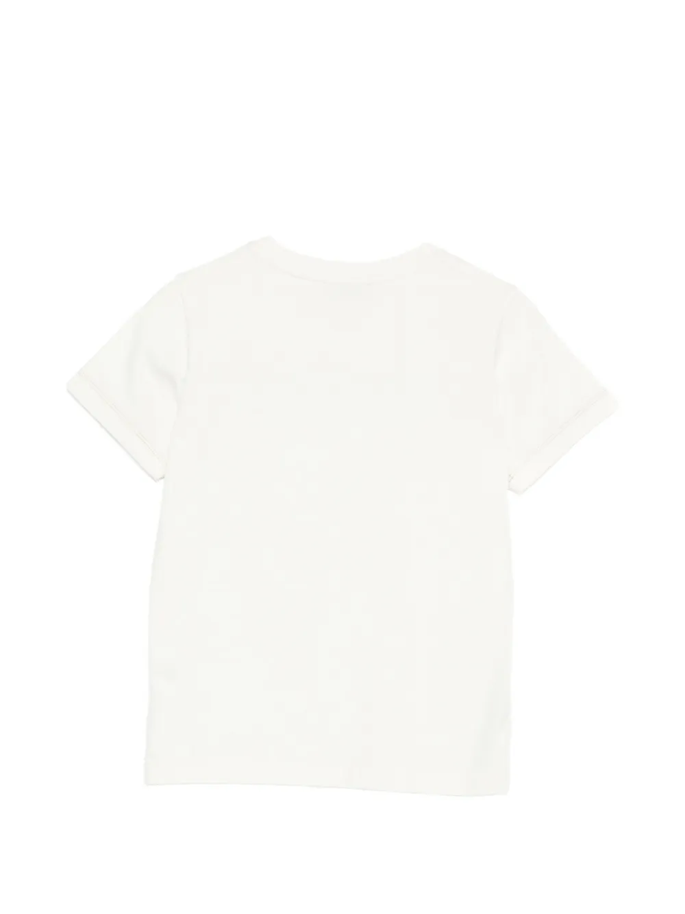 Missoni Kids T-shirt met geborduurd logo Wit