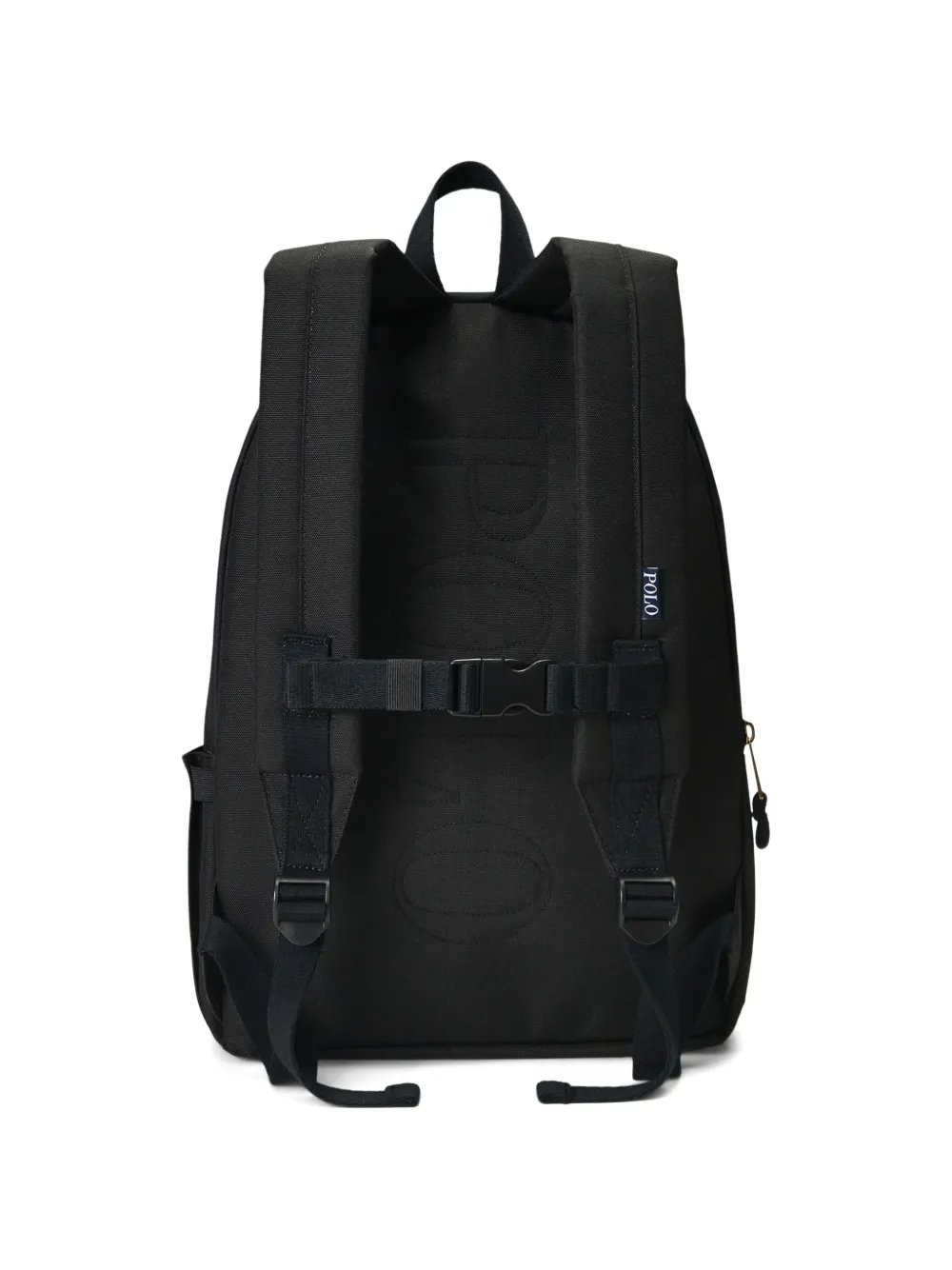  Polo Ralph Lauren Kids Embroidered-logo Backpack - Black 