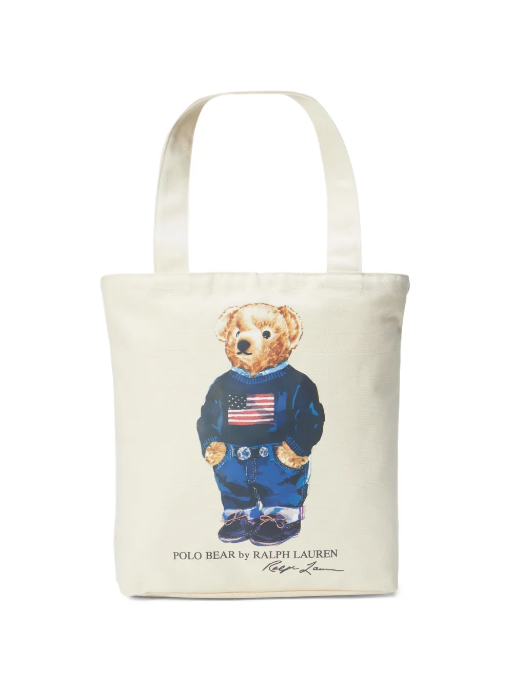 POLO RALPH LAUREN KIDS Borsa a spalla con logo - Toni neutri