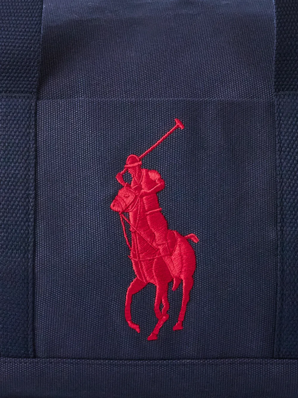 POLO RALPH LAUREN KIDS Duffeltas met geborduurd logo Blauw