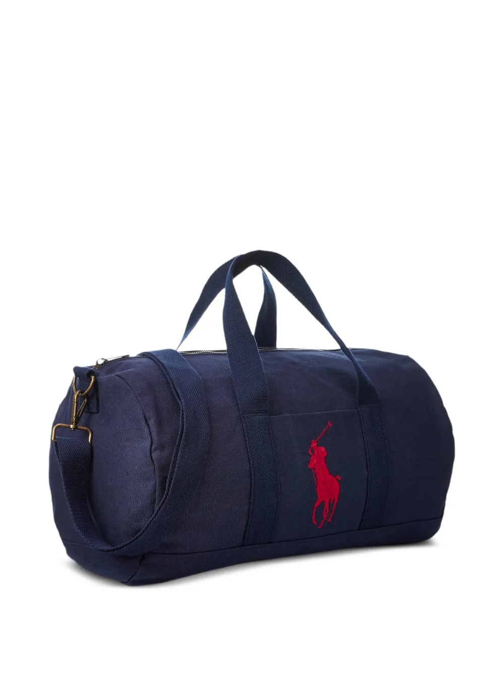 POLO RALPH LAUREN KIDS Duffeltas met geborduurd logo Blauw