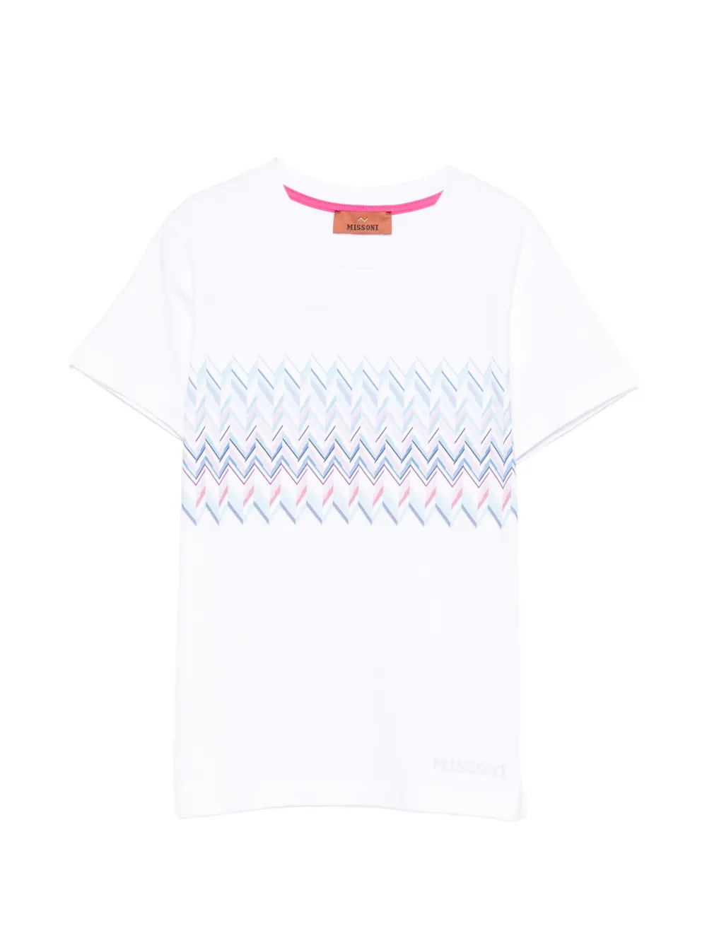Missoni Kids Zigzag T-shirt - Bianco