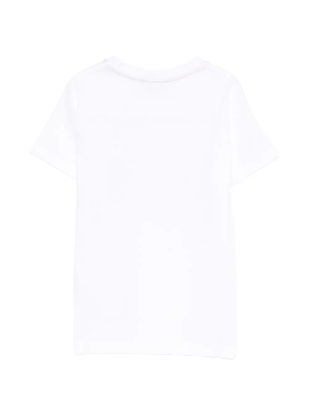 Missoni Kids T-shirt met zizag-patroon Wit