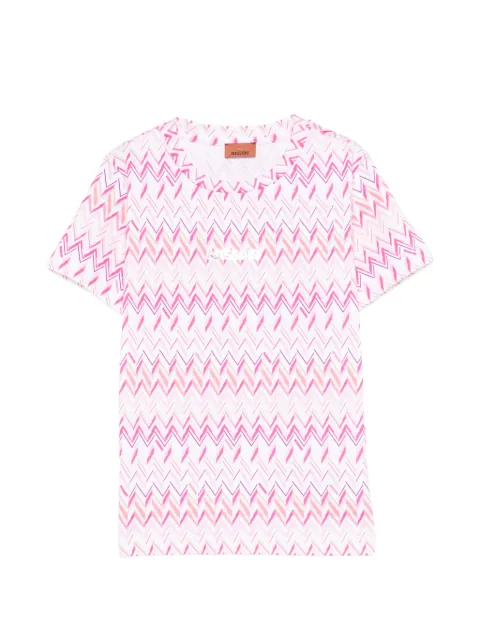 Missoni Kids Zigzag patterned T-shirt